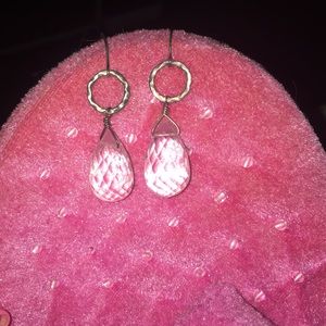 Aurora Borealis Crystal dangle earrings